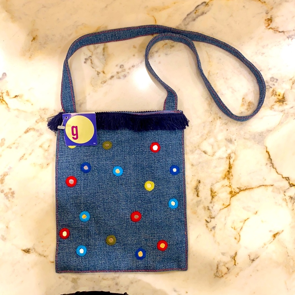 Gymboree denim shoulder bag